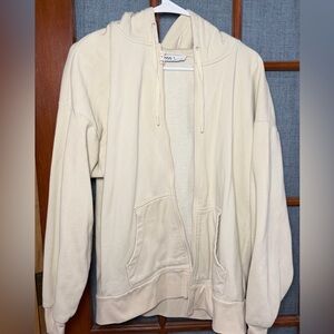 DSG Cream Full-Zip Hoodie